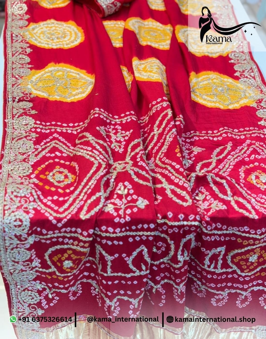 Gazi Silk Fabiyana Handwork Saree - Image 2