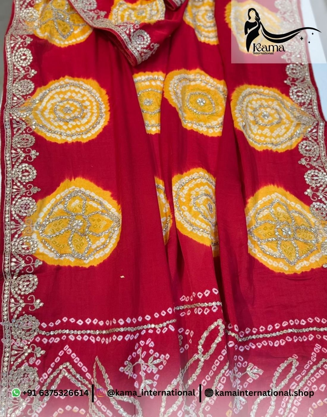 Gazi Silk Fabiyana Handwork Saree - Image 3