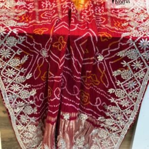 Gazi Silk Multi Dye Saree