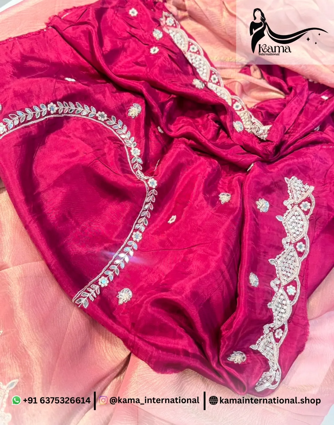 Tussar Silk Crush Tissue Saree - Image 4